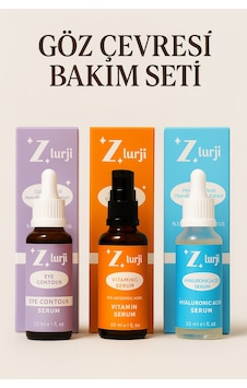 3 Lü Göz Çevresi Bakım Seti Kafeinli Göz Serumu + C Vitamini + Hyaluronik Asit 3 Lü Göz Çevresi Bakım Seti Kafeinli Göz Serumu + C Vitamini + Hyaluronik Asit