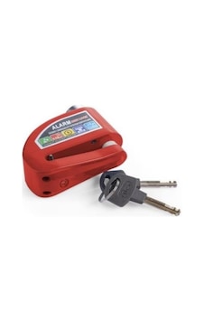 Motosiklet Disk Kilidi Alarmlı Kırmızı N11.3492