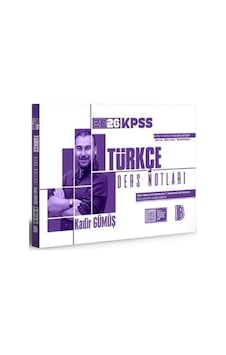 Benim Hocam 2026 Kpss Türkçe Ders Notları