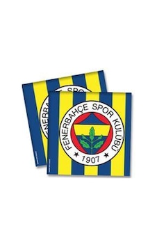 Fenerbahçe Sk Kağıt Peçete 33x33 Cm 16 Ad Sarı Fenerbahçe Sk Kağıt Peçete 33x33 Cm 16 Ad Sarı