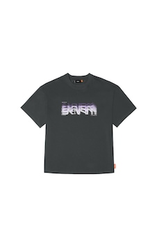 Skinarma Glitch Kısa Kollu Oversize Unisex Bisiklet Yaka Gri Tişört Medium Skinarma Glitch Kısa Kollu Oversize Unisex Bisiklet Yaka Gri Tişört Medium