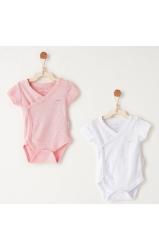 AndyWawa Andy Wawa Zıbın Body 2li Jacquard Basic Koyu Pembe - Beyaz-12510 Pembe AndyWawa Andy Wawa Zıbın Body 2li Jacquard Basic Koyu Pembe - Beyaz-12510 Pembe