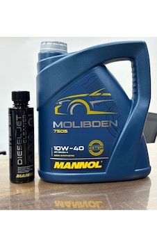Motorx 10W40 Molibdenli Yüksek Performanslı 5L Motor Yağı + Diesel Jet Cleaner Dizel Enjektör Temizleyici
