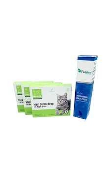 3 Kutu Kediler İçin Damla + Tüy Yumağı Kusmayı Engelleyici Malt 3 Kutu Kediler İçin Damla + Tüy Yumağı Kusmayı Engelleyici Malt