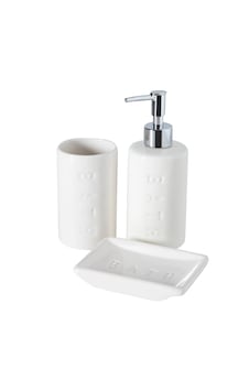 Mudo Home Bath Kutulu Banyo Seti 3'lü Beyaz Mudo Home Bath Kutulu Banyo Seti 3'lü Beyaz