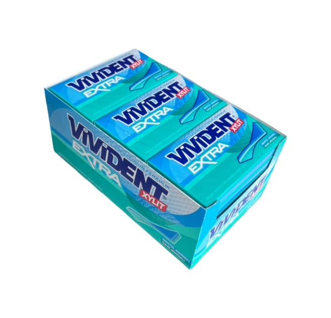 Vivident Mentol Nane Aromalı 14 Adet Şekersiz Tatlandırıcılı Şerit Sakız 26 Gr 18 Adet-141 Vivident Mentol Nane Aromalı 14 Adet Şekersiz Tatlandırıcılı Şerit Sakız 26 Gr 18 Adet-141