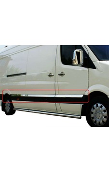 Volkswagen Crafter Yan Kapı Çıtası 10 Prç Krom Ext.U 2006-2011