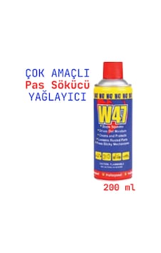 W47 Pas Sökücü Ve Yağlayıcı Sprey 200 Ml Çok Amaçlı Koruyucu, Temizleyici Ve Gıcırtı Önleyici Ya W47 Pas Sökücü Ve Yağlayıcı Sprey 200 Ml Çok Amaçlı Koruyucu, Temizleyici Ve Gıcırtı Önleyici Ya