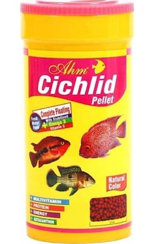 Ahm Cichlid Pellet Natural Colour 1000 Ml Ahm Cichlid Pellet Natural Colour 1000 Ml
