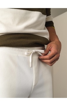 Xint Ekru Regular Fit Sweat Pantolon 380136 Beyaz