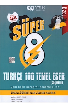 Nitelik 8.Sınıf Yeni Nesil Süper Türkçe 100 Temel Eser Paragraf D Nitelik 8.Sınıf Yeni Nesil Süper Türkçe 100 Temel Eser Paragraf D