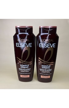 L'Oréal Paris Elseve Komple Direnç Dökülme Karşıtı Bakım Şampuanı 2 x 285 ML L'Oréal Paris Elseve Komple Direnç Dökülme Karşıtı Bakım Şampuanı 2 x 285 ML