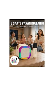 Mey İthalat Taşınabilir Karaoke Mikrofon Seti Bluetooth Hoparlörlü Yeni Nesil Mey İthalat Taşınabilir Karaoke Mikrofon Seti Bluetooth Hoparlörlü Yeni Nesil