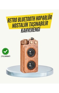 Hepsi Klasik Görünümlü Bluetooth Hoparlör 360 Derece Stereo Ve Fm Radyo Najmaddin Hepsi Klasik Görünümlü Bluetooth Hoparlör 360 Derece Stereo Ve Fm Radyo Najmaddin