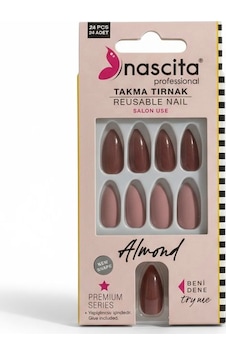 Nascita Almond Professional Takma Tırnak 24'lü Set Nascita Almond Professional Takma Tırnak 24'lü Set