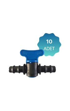 Damlama Sulama Kurtağzı Mini Vana - 16X16Mm (10 Adet)