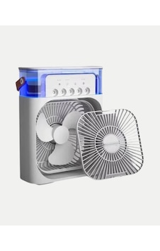 Gld-spt- Taşınabilir Mini Klima Fan 3 Ü 1 Arada Soğutucu, Nemlendirici Ve Gece Lambası Renkli