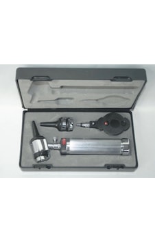 Otoskop Oftalmaskop Set Metal - Endostall Otoskop Oftalmaskop Set Metal - Endostall