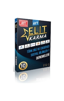 Elit Karma 2023 Ayt 1.dönem Edebiyat-sosyal Bilimler-1 Denemeleri