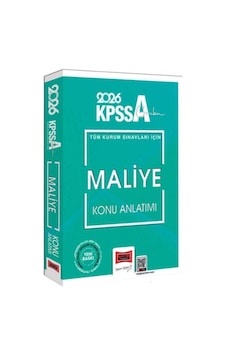 Yargı Yayınları 2026 Kpss A Grubu Tüm Kurum Sınavları İçin Maliye Konu Anlatımı