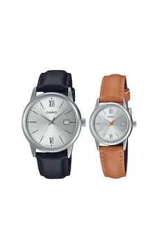 Casio Mtp-ltp-v002l-7b3udf Çift Kol Saati Kadın-erkek Metalik