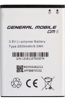 General Mobile Gm5 / Gm5D Batarya Pil General Mobile Gm5 / Gm5D Batarya Pil