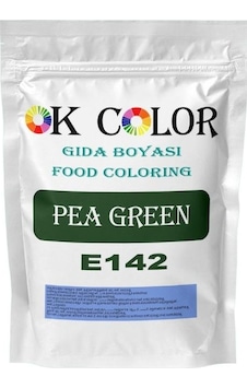 Ok Color Pea Green E142 Toz Yeşil Gıda Boyası 1 KG Ok Color Pea Green E142 Toz Yeşil Gıda Boyası 1 KG
