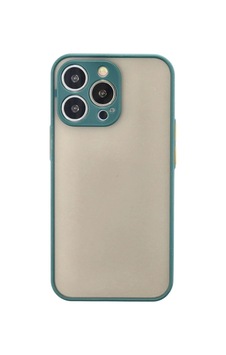Apple İphone 13 Pro Kılıf Montreal Silikon Kapak - Yeşil Apple İphone 13 Pro Kılıf Montreal Silikon Kapak - Yeşil