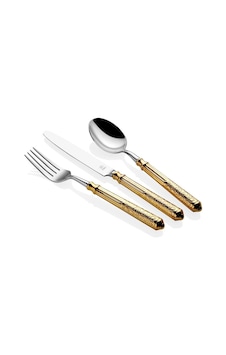 Sola Swiss San Remo Gold Paslanmaz Çelik 84 Parça Çatal Bıçak Seti Altın Sola Swiss San Remo Gold Paslanmaz Çelik 84 Parça Çatal Bıçak Seti Altın