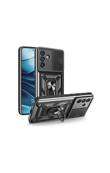 Galaxy Uyumlu A56 Kılıf Magnetik Standlı Kamera Korumalı Zore Sürgülü Vega Kapak Galaxy Uyumlu A56 Kılıf Magnetik Standlı Kamera Korumalı Zore Sürgülü Vega Kapak