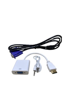 Vga To Hdmı Çevirici 1.5 Metre Vga Kablo Standart Vga To Hdmı Çevirici 1.5 Metre Vga Kablo Standart
