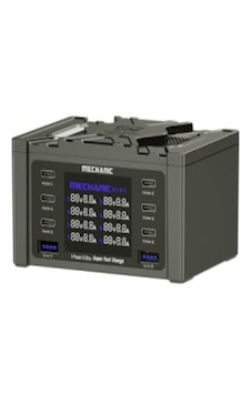 Mechanic 8 Adet Port 115w Usb Akım Ölçer Şarj Ünitesi