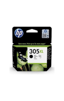 HP 305XL 3YM62AE Mürekkep Kartuş Siyah HP 305XL 3YM62AE Mürekkep Kartuş Siyah