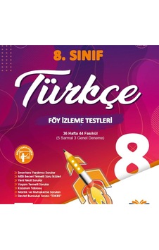 8. Sınıf Türkçe Föy İzleme Testleri 8. Sınıf Türkçe Föy İzleme Testleri