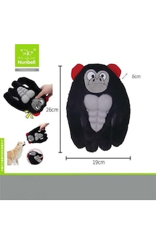 Nunbell Peluş Goril Köpek Oyuncağı 26 Cm Nunbell Peluş Goril Köpek Oyuncağı 26 Cm