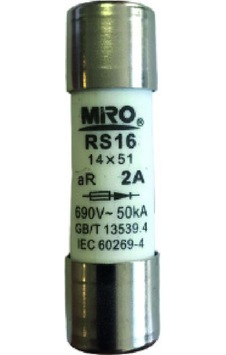 Miro Rs16z/20a ,14x51mm 20a Ar/hızlı Kartuş Sigorta Miro Rs16z/20a ,14x51mm 20a Ar/hızlı Kartuş Sigorta