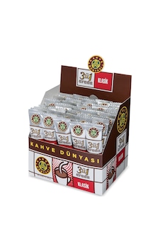 Kahve Dünyası 3'ü 1 Arada Klasik Kahve 40 x 18 G Kahve Dünyası 3'ü 1 Arada Klasik Kahve 40 x 18 G