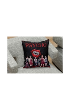 Owl Bag Babymonster Psycho Desenli Tasarım Kare B0ş Yastık Kılıfı Çok Renkli Owl Bag Babymonster Psycho Desenli Tasarım Kare B0ş Yastık Kılıfı Çok Renkli