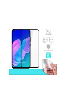 Microsonic Huawei P40 Lite E Seramik Matte Flexible Ekran Koruyucu Siyah