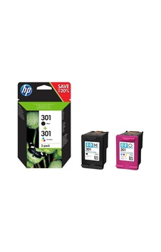 Hp 301 Mürekkep Kartuşu Siyah/üç Renkli 2'li Paket N9j72ae Hp 301 Mürekkep Kartuşu Siyah/üç Renkli 2'li Paket N9j72ae