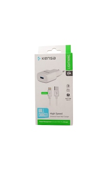 Kensa Kn-60 10w 2.1a Lightning Şarj Aleti Kensa Kn-60 10w 2.1a Lightning Şarj Aleti