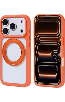 Apple Uyumlu iPad iPhone 17 Pro Max Kılıf M-safe Şarj Özellikli Standlı Zore Piza Silikon Kapak Apple Uyumlu iPad iPhone 17 Pro Max Kılıf M-safe Şarj Özellikli Standlı Zore Piza Silikon Kapak