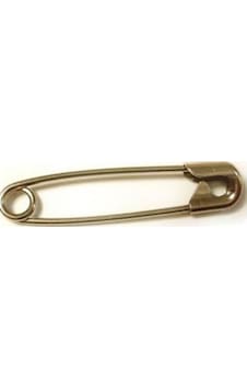 7 No 36 Adet Büyük Boy Çengel Iğne Çatal Iğne 7.5 Cm Uzun 36 Adet Altın