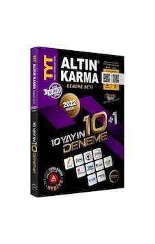2022 Yks Tyt 10+1 Deneme Seti Yayınları N11.8846