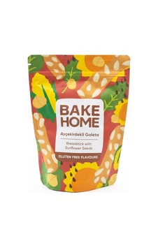 5 Adet Bake Home Glutensiz Ayçekirdekli Galeta 120 G