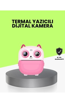 Buğz Termal Baskı Özellikli Çocuk Kamerası 1080p Video Destekli Buğz Termal Baskı Özellikli Çocuk Kamerası 1080p Video Destekli