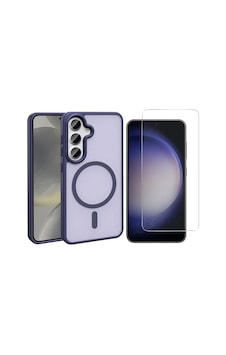 Vendas Galaxy Uyumlu S25 Fe Kılıf M-safe Şarj Özellikli Mat Arka Yüzey Zore Sio Kapak + Nano Ekran Koruyucu Derin Mor Vendas Galaxy Uyumlu S25 Fe Kılıf M-safe Şarj Özellikli Mat Arka Yüzey Zore Sio Kapak + Nano Ekran Koruyucu Derin Mor