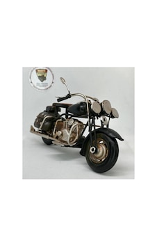 El Yapımı Siyah Chopper Metal Motosiklet Biblosu Retro Koleksiyonluk Cruiser Figür El Yapımı Siyah Chopper Metal Motosiklet Biblosu Retro Koleksiyonluk Cruiser Figür