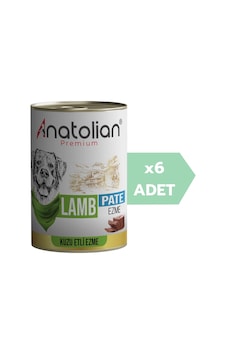 Anatolian Premium Adult Lamb Pate Kuzulu Yetişkin Köpek Ezme Konserve 6 x 400 G Anatolian Premium Adult Lamb Pate Kuzulu Yetişkin Köpek Ezme Konserve 6 x 400 G
