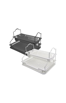 Plastik Tabaklık 2 Katlı 5332 19 x 7 CM Plastik Tabaklık 2 Katlı 5332 19 x 7 CM